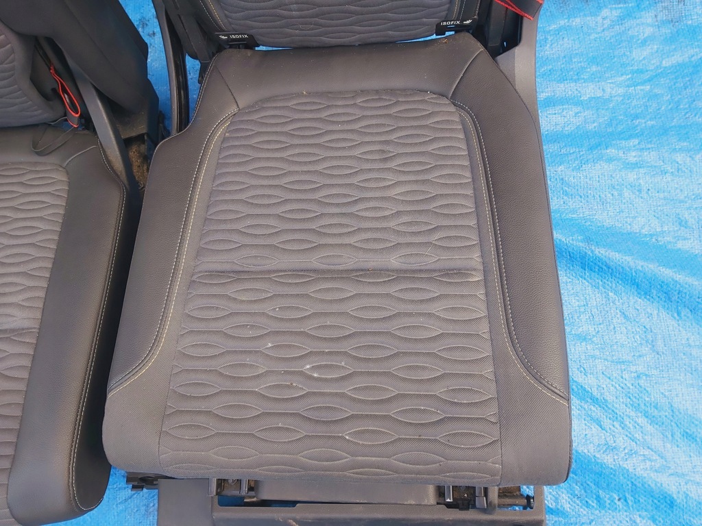 фото №8, Opel-części | zafira c сидіння сидіння заднє сидіння задня 7osób шкіра комплект