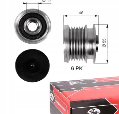 фото №1, Сцепление генератора mercedes sprinter 411 413 414