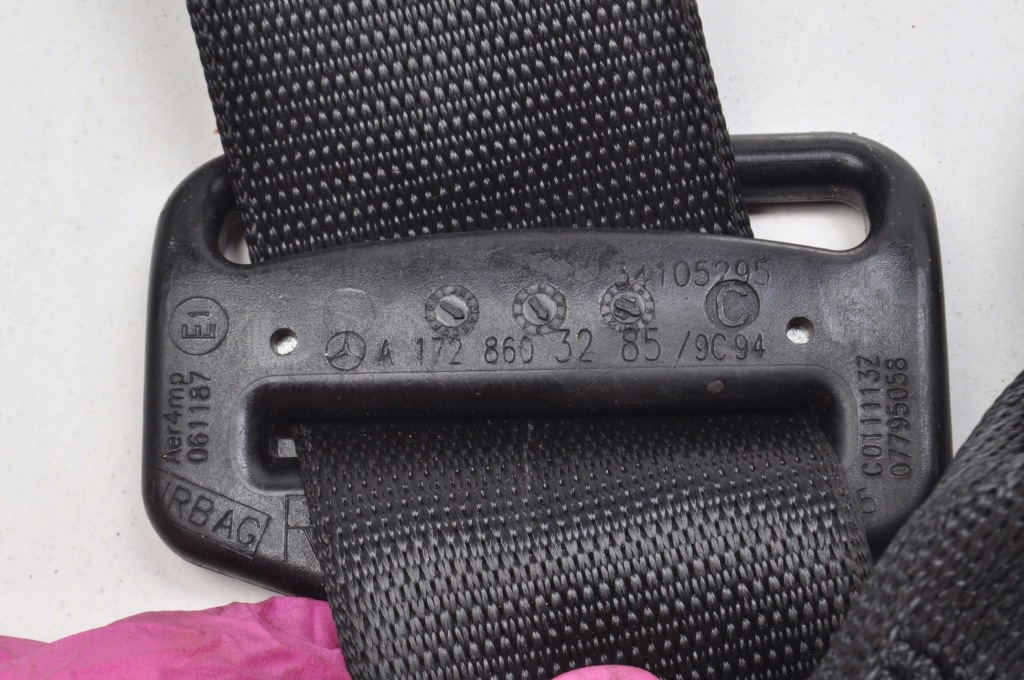 Mercedes slk iii w172 r172 ремень безопасности правый перед a1728603285 Оригинал