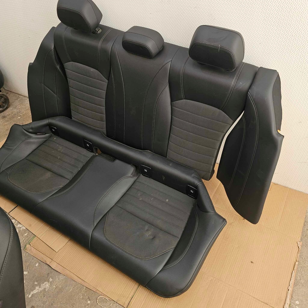 фото №6, Alfa romeo giulia сиденья сиденье обивка середина полукожа