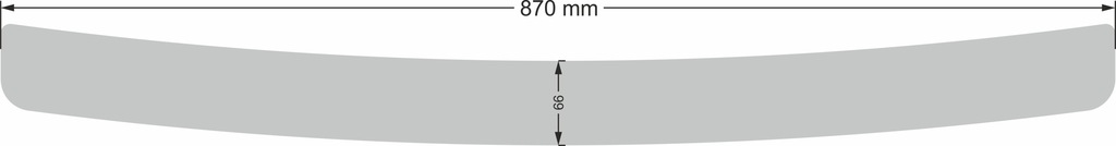 фото №9, Молдинг na бампер mercedes kl. r w251 2005-2008