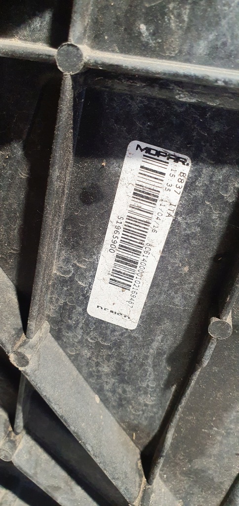 фото №8, Jeep renegade радиатор радиатор вентилятор 1.6 d