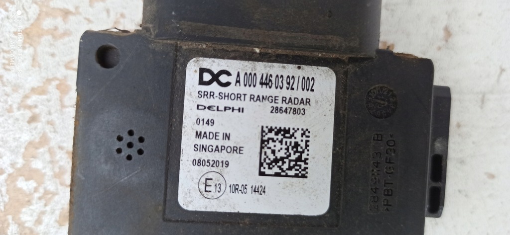 фото №2, Mercedes actros датчик радар distronic a0004460392