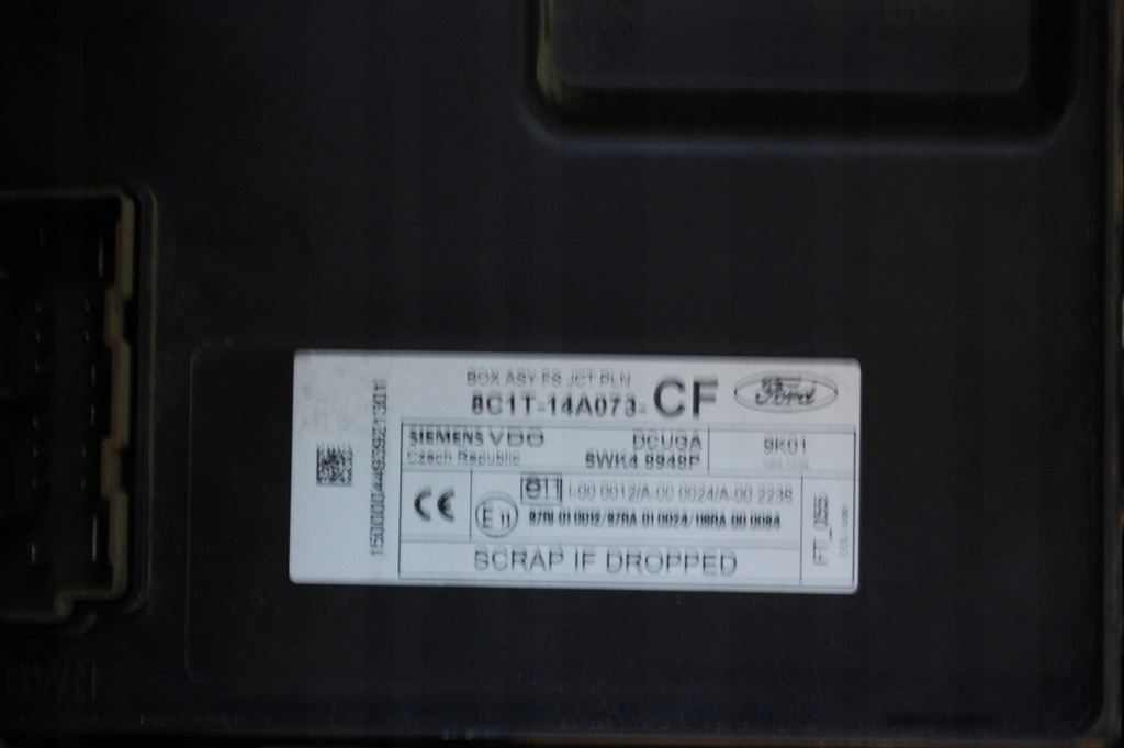 фото №5, Ford transit бортовой компьютер набор пуск 8c11-12a650