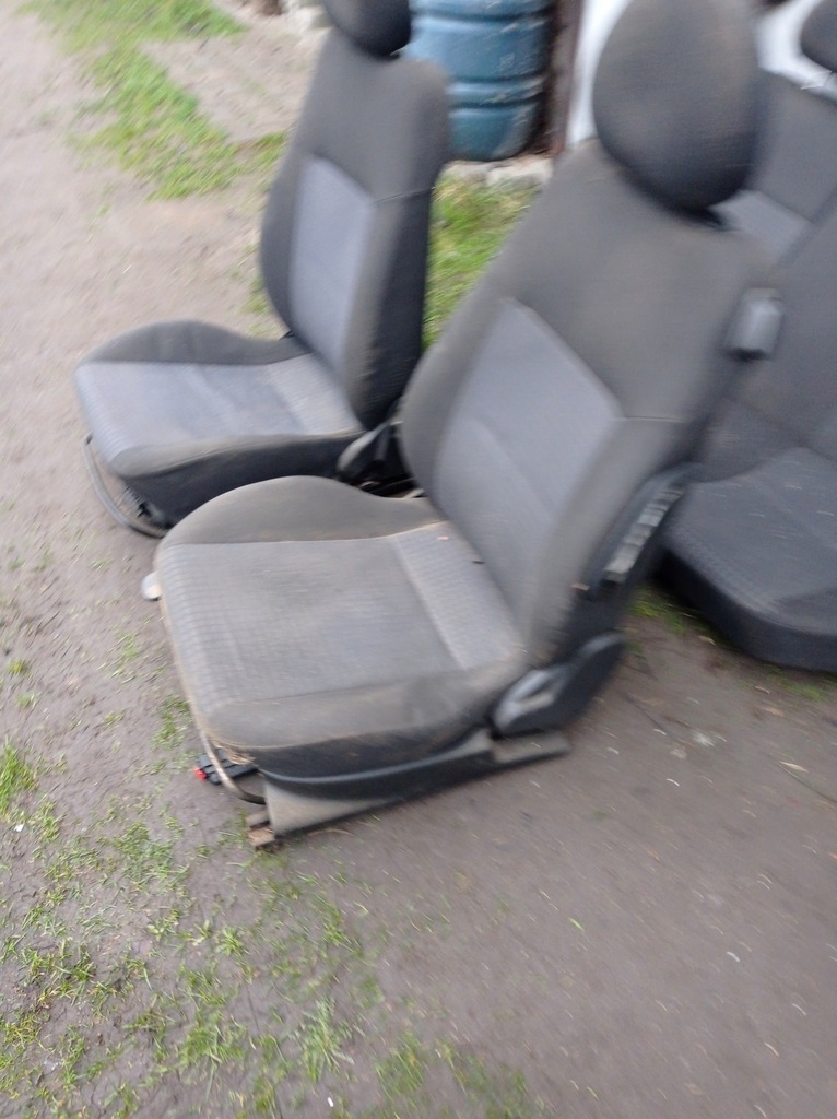 фото №4, Opel corsa c 3 двері - сидіння комплект перед задня подушки безпеки