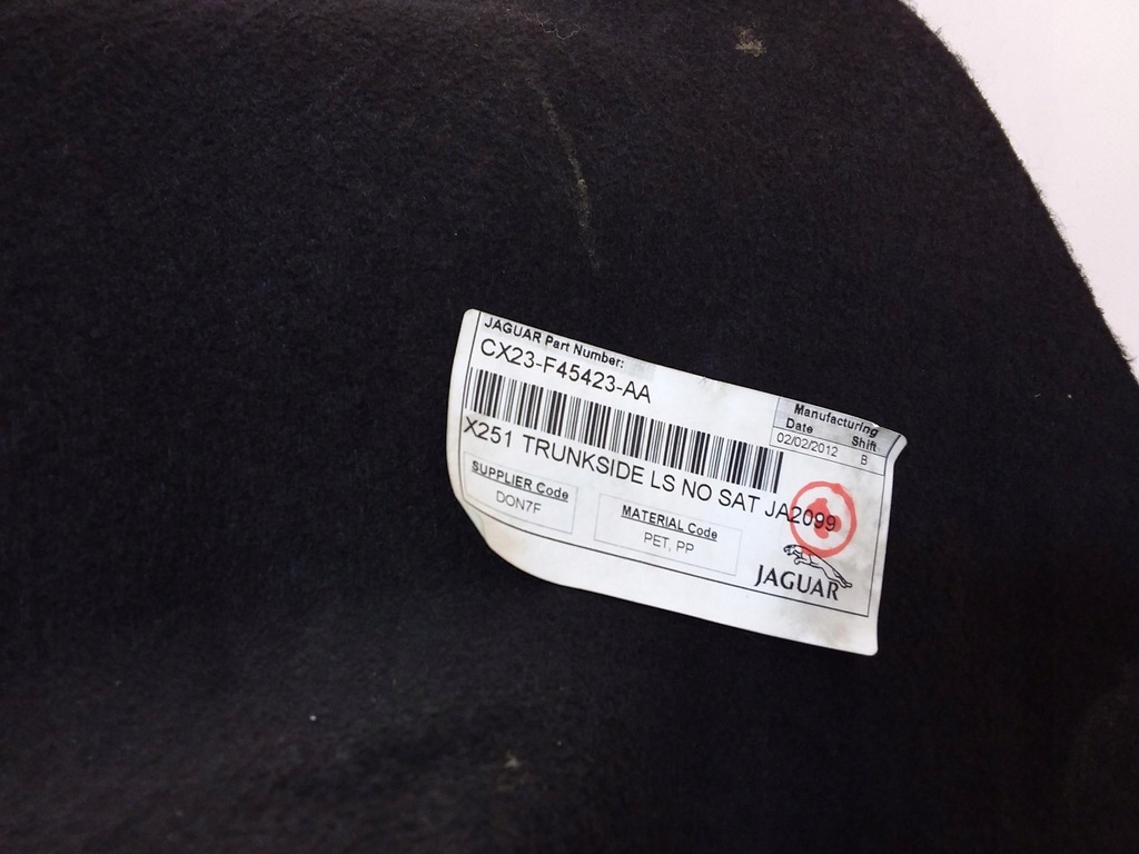 фото №4, Jaguar xf x250 обшивка багажника лівий cx23f45423aa