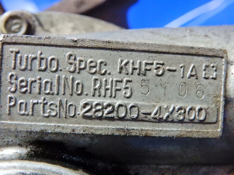 фото №7, Турбонагнетатель kia carnival 2.9 crdi