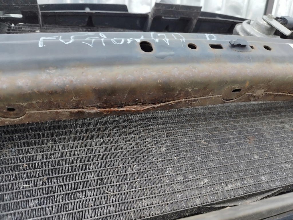 фото №9, Pas передний балка радиатор ford fusion i lift 1.4 tdci механическая коробка передач 2005-2012