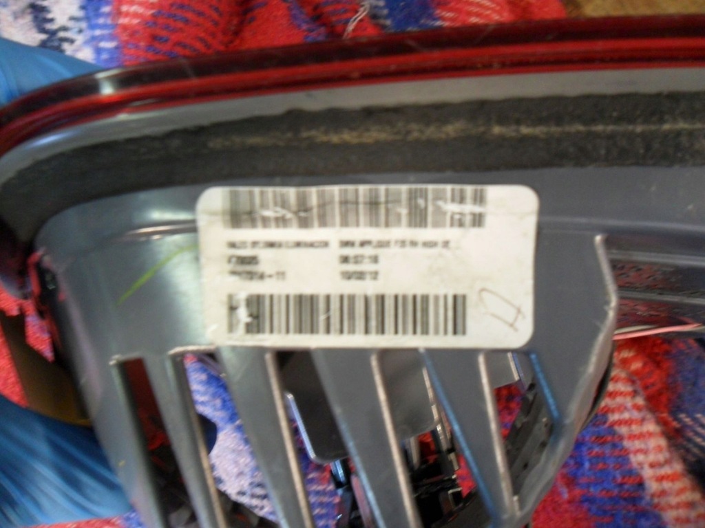 фото №9, Bmw x3 f25 лампа фара задняя задняя правая правый