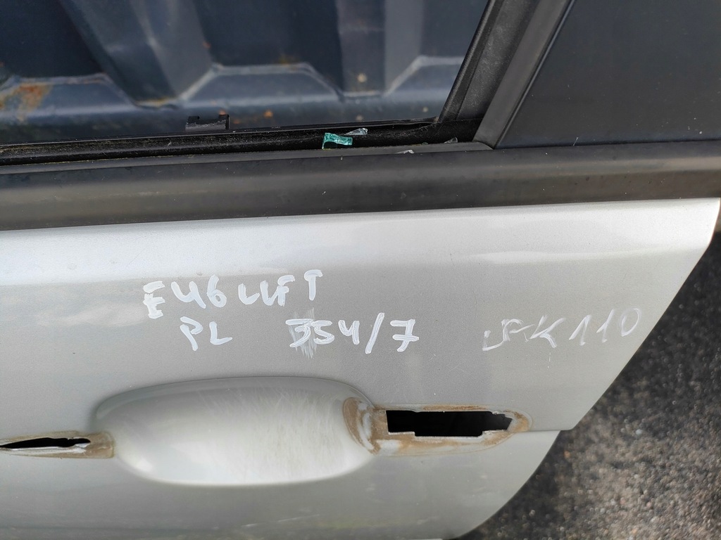 фото №5, Bmw e46 дверь левый перед titansilber