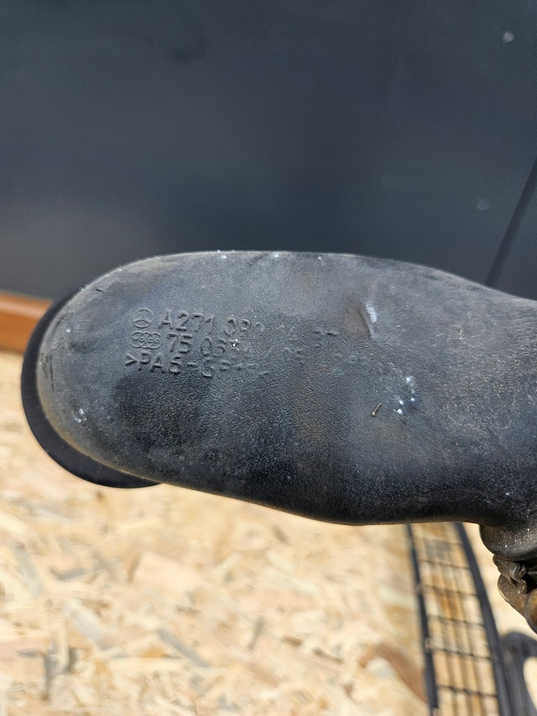 фото №7, Труба интеркулер mercedes slk w209 lift 3.0cdi a2710901437