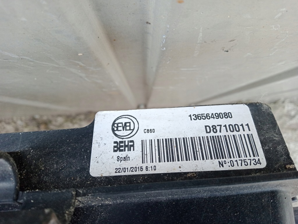 Ducato boxer jumper 3 iii вентилятор 1365649080 в Україні