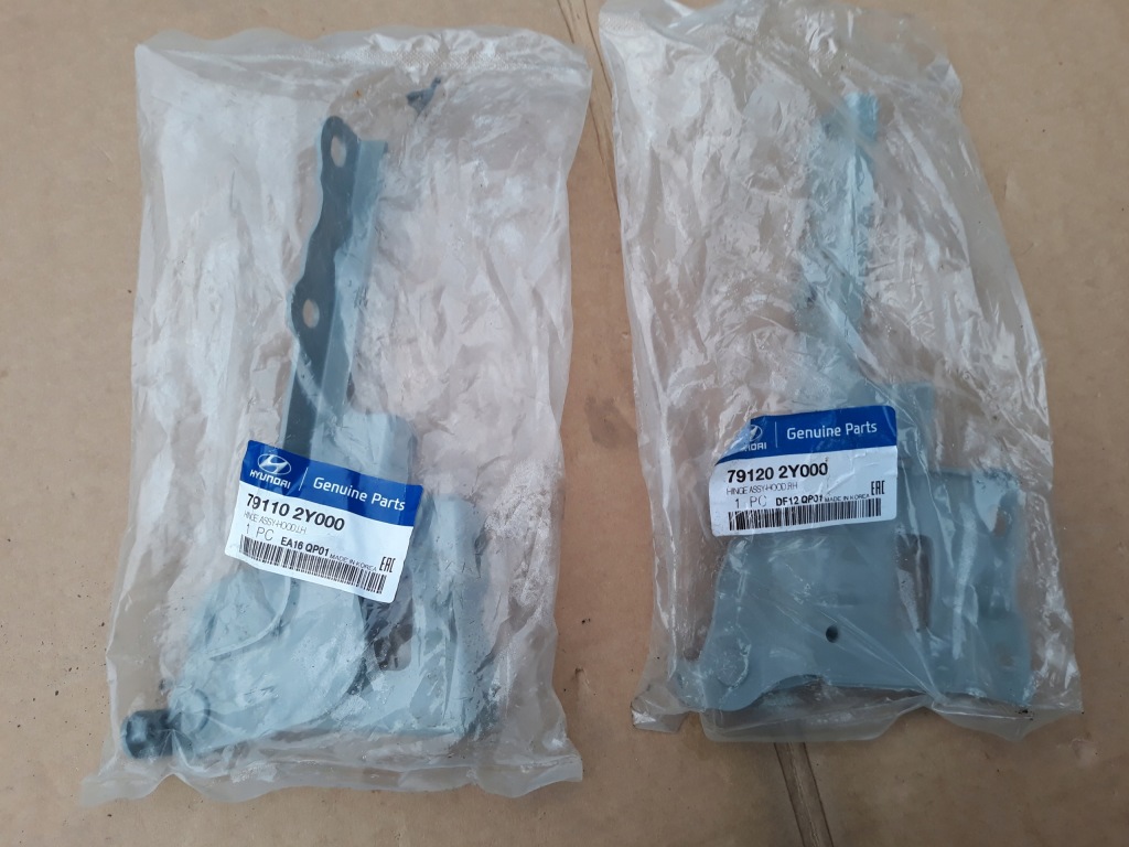 фото №1, Оригінальний номер hyundai 791102y000 петля кришки двигуна