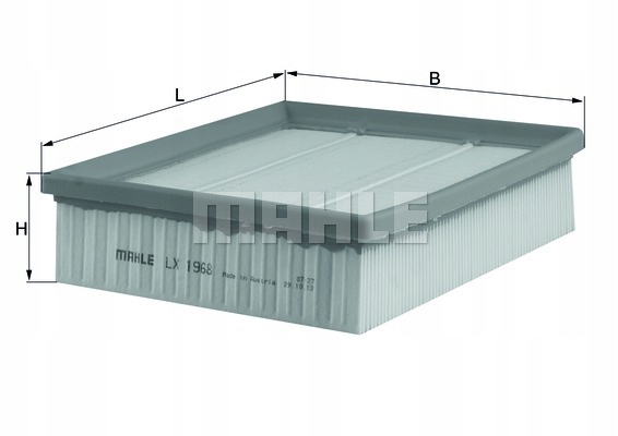 фото №2, Фильтр воздуха lx1968 knecht