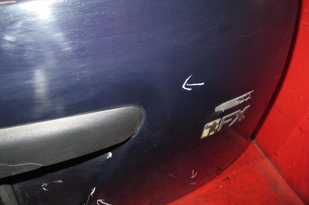 фото №10, Ford focus 2 ii mk2 hb 5d 04- крышка багажника багажника задняя задняя granatowa v3