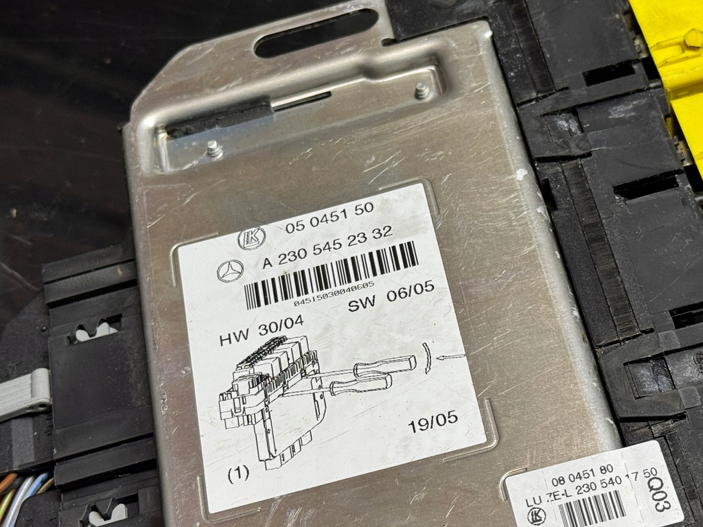 фото №3, Mercedes r230 модуль sam a2305452332