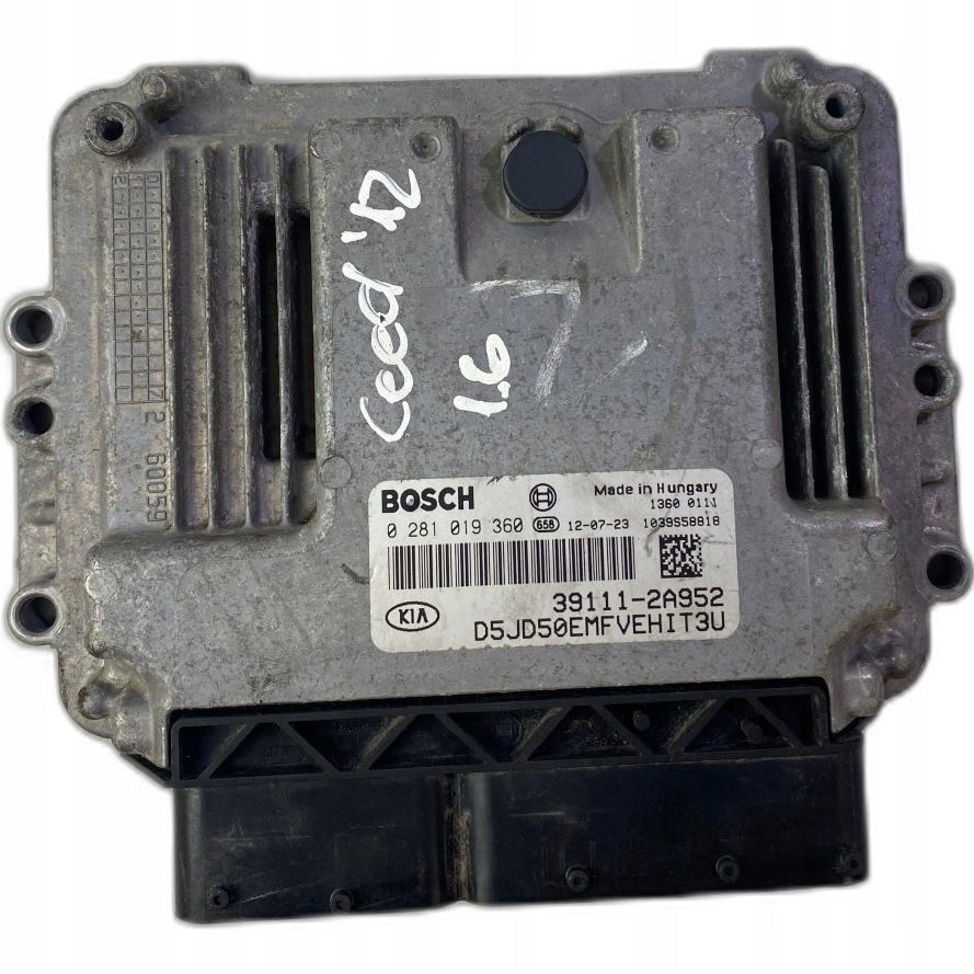 фото №1, Блок управления двигателя kia ceed ii 1.6 crdi