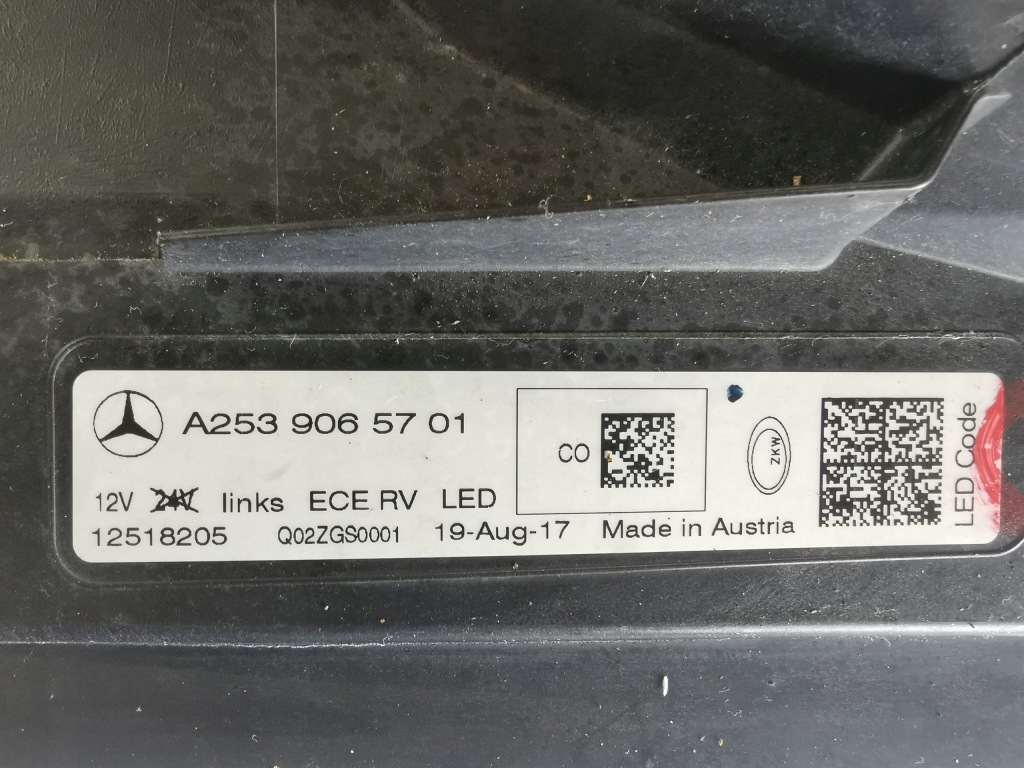 Mercedes glc w253 фара левая перед full led с Разборки