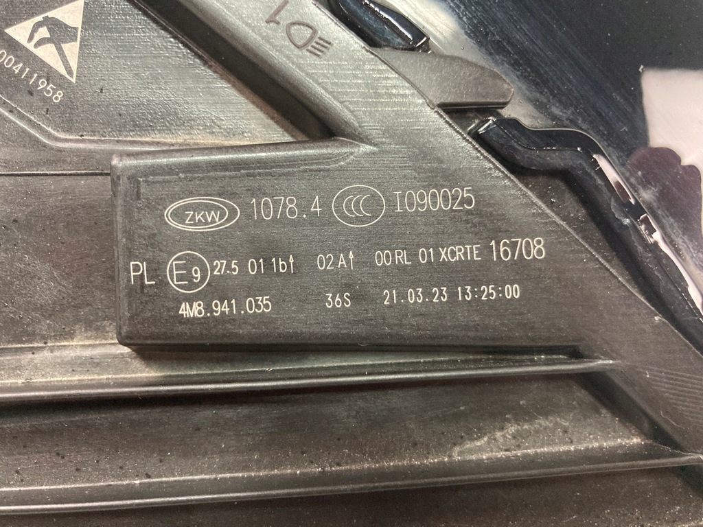 фото №10, Лампа левая передняя audi q8 sq8 4m8 full led matrix