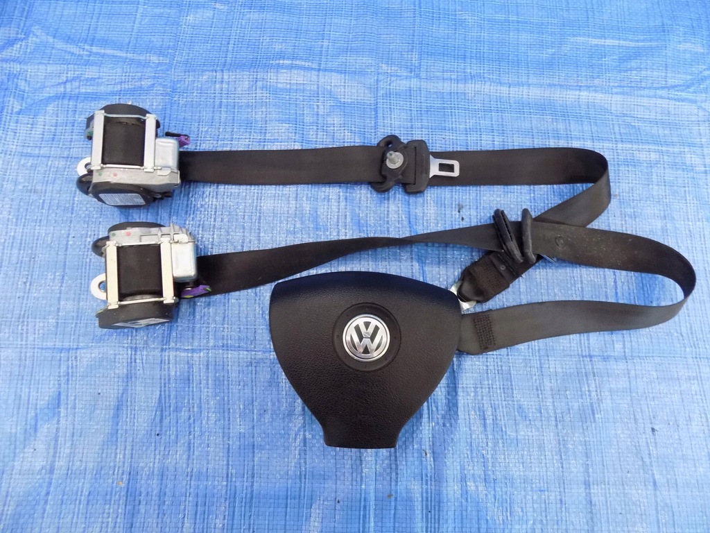 фото №7, Приборная панель подушки безопасности ремни vw golf v