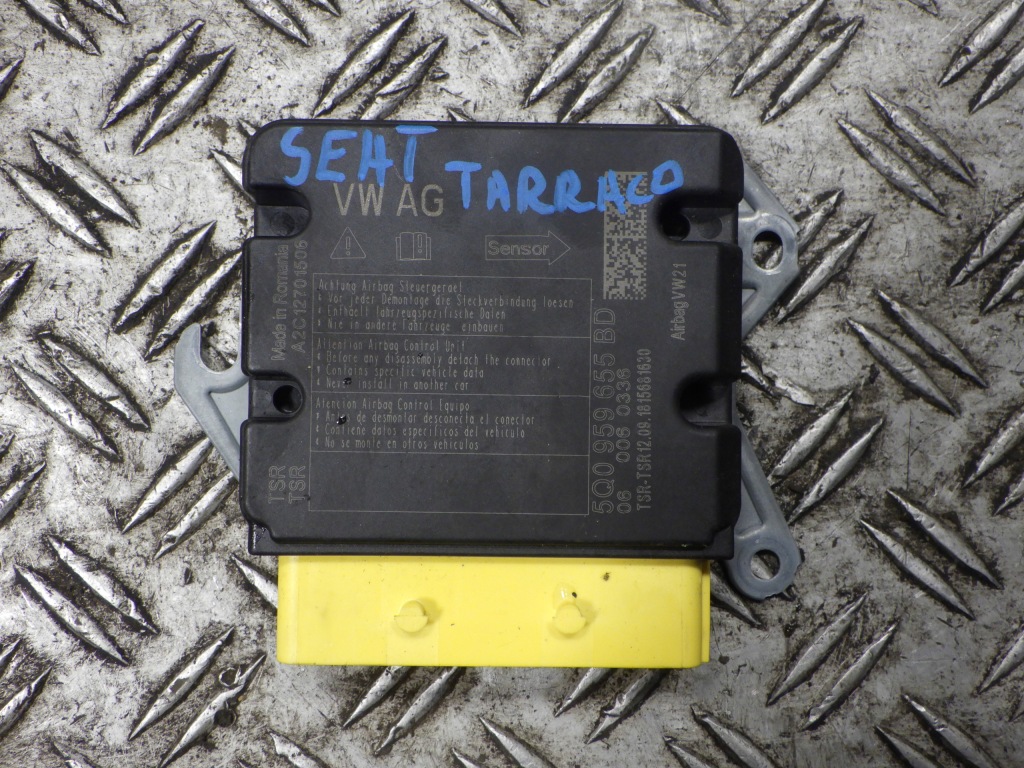 фото №1, Audi q2 a3 5q0959655bd модуль датчик подушка безопасности