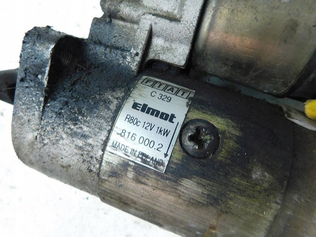 Fiat seicento 900 2001r стартер 816002 Недорого