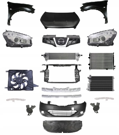 фото №1, Nissan qashqai lift 2010-2014 kompletny перед pas