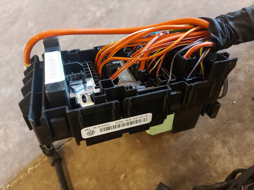 фото №9, Vw jetta електропроводка салону відсік консолі 5c 2015