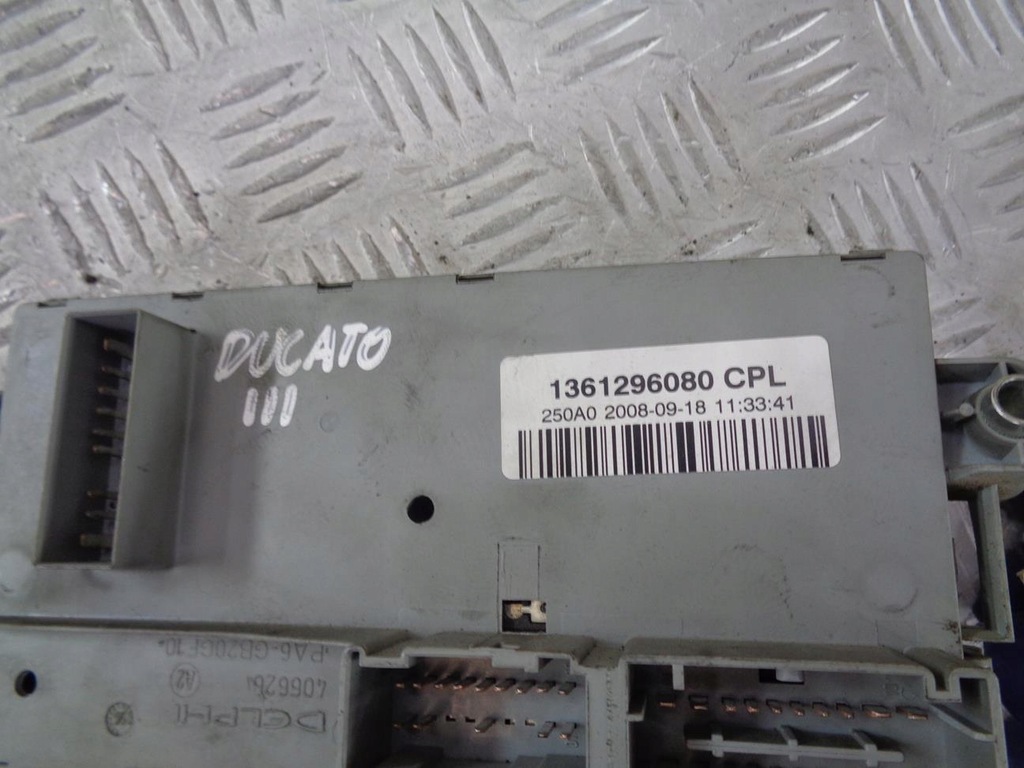 фото №5, Бортовий комп'ютер набір стартовий імобілайзер запуск fiat ducato iii 2.3 jtd 06- 0281015576