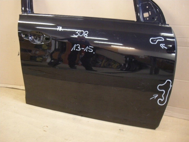 фото №2, Peugeot 308 2013 дверь правое перед