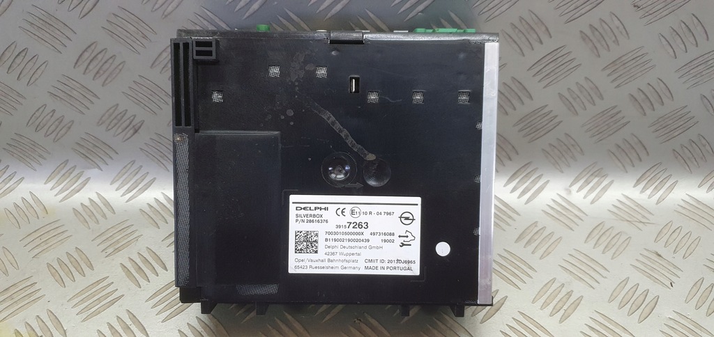 фото №1, Модуль радио silverbox opel astra k