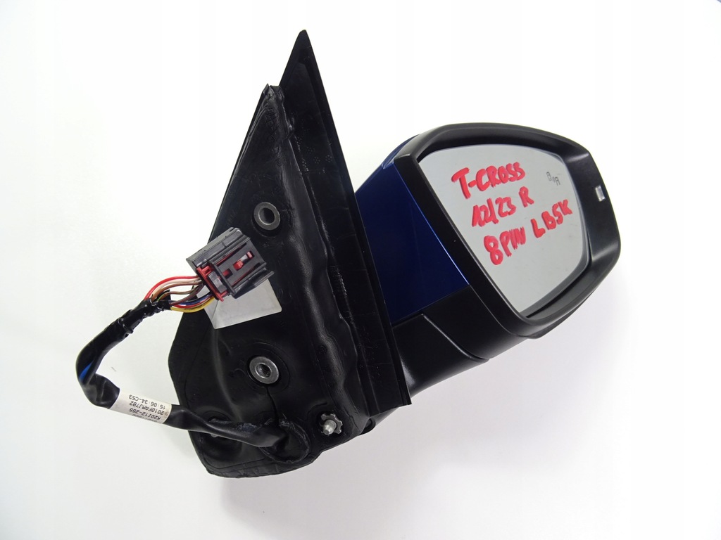 фото №9, Vw t-cross зеркало правое 8 pin lb5k полный