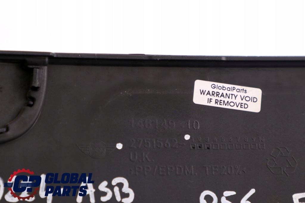 фото №11, Mini r56 захист молдинг протитуманної фари бампера права czarna 0430224