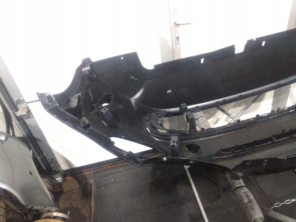 фото №11, Fiat 500 lift - бампер передній чорний cinema 601