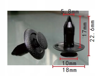фото №2, 10x штифт клипса обивка mazda premacy rx-7 rx-8