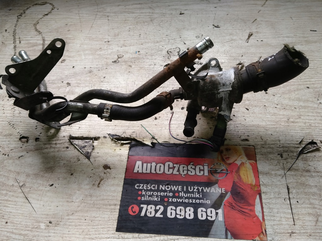 фото №6, 2261 zafira 1,9 150km корпус термостата 55203388