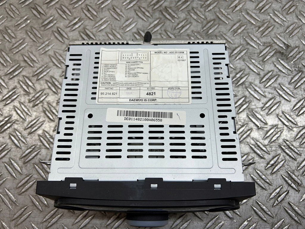 фото №6, Chevrolet spark 2008 панель / радіопрогравач cd/dvd/gps