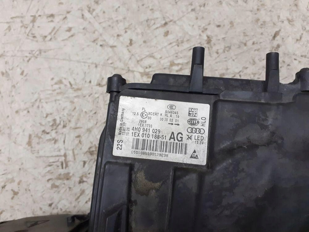 Фара передняя перед левая правый  audi a8 d4 full led 4h0941029 4h0941030 с Разборки