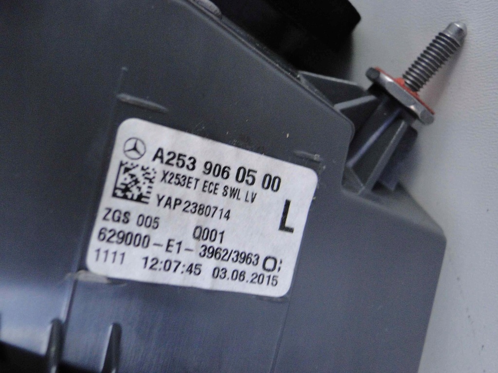 фото №9, Mercedes glc x253 253 suv лампа задня ліва