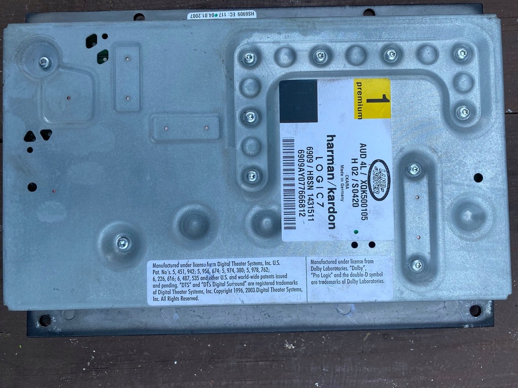 фото №3, Підсилювач logic7 range rover l322