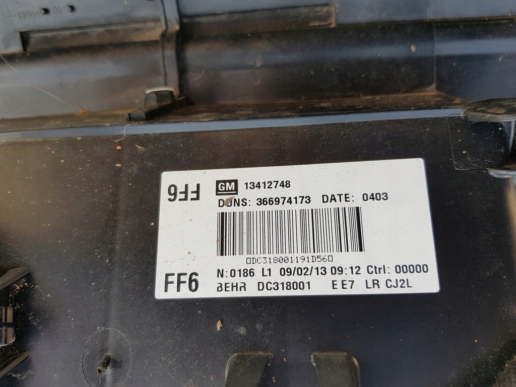 фото №11, Отопитель воздуходувка opel astra j