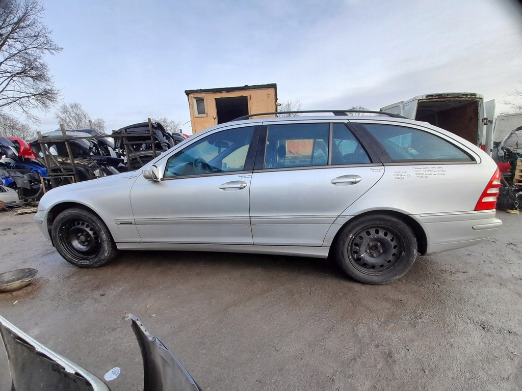 фото №13, Mercedes klasa c w203 шторка багажника задняя задняя