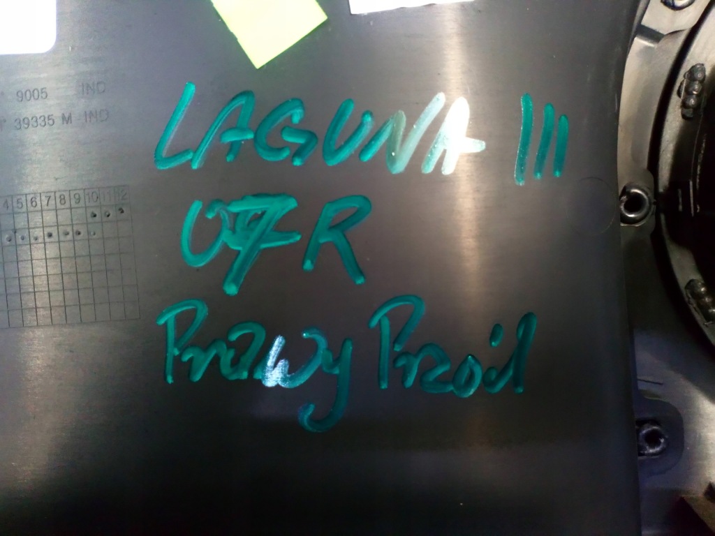 фото №7, Renault laguna 3 iii оббивка обшивка двері правий перед 809000400r