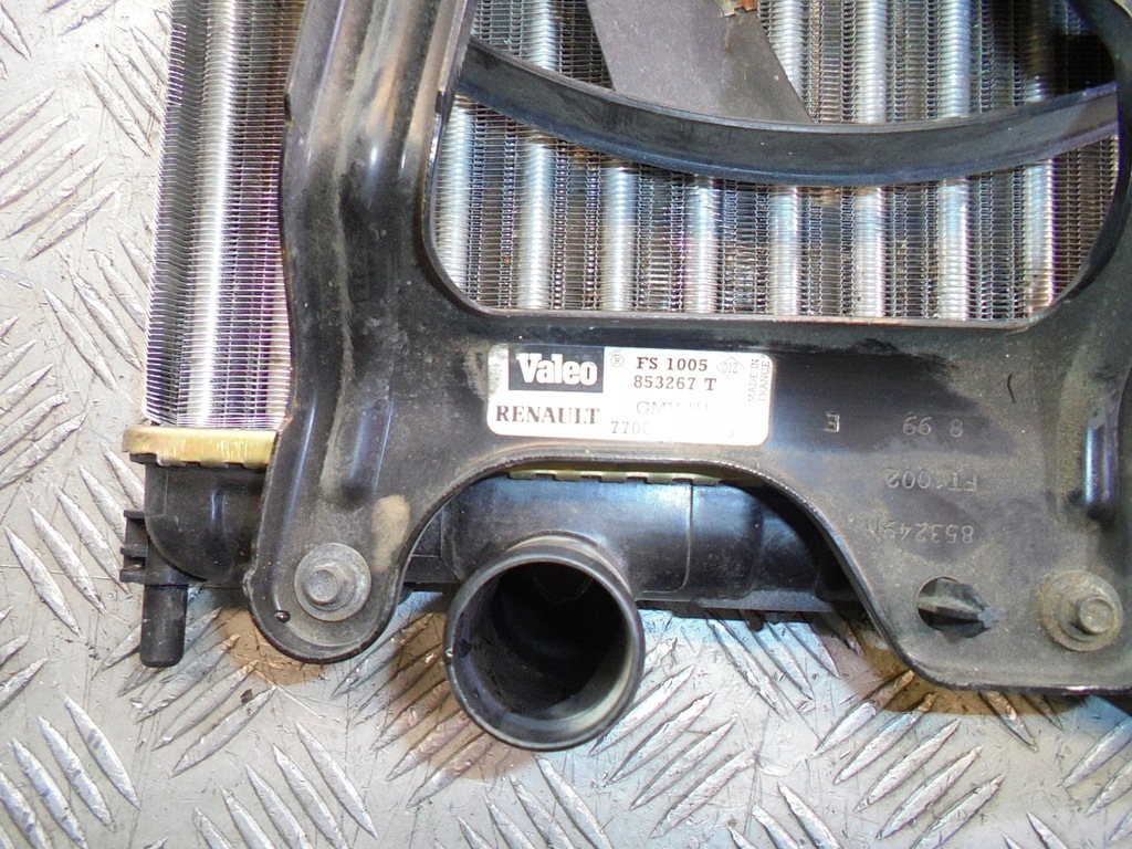 фото №3, Радіатор wody вентилятор renault megane i 1.4