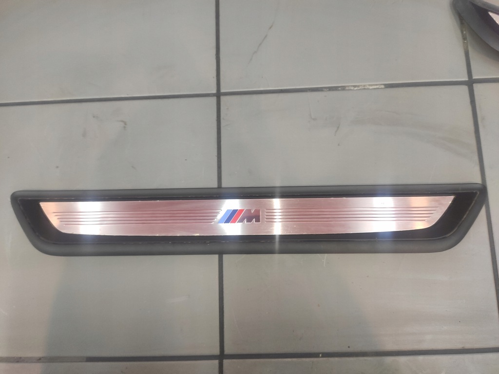 фото №14, Bmw 7 f01 f02 mpakiet накладки пороговые декоративные дверь пороги kpl оригинал bmw