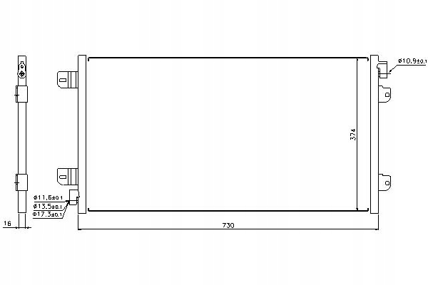 фото №13, Nissens 94659 конденсатор, кондиціонер