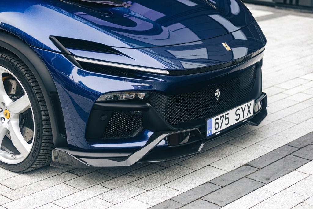 фото №11, Спліттер передній карбон performance aero do ferrari purosangue