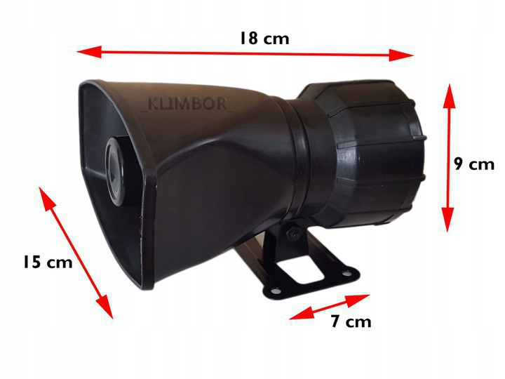 фото №7, Сирена megafon 5 tonowa policja, швидка допомога, клаксон