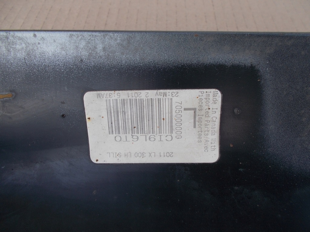 фото №5, Накладка поріг молдинг ліва lancia thema ii 300c