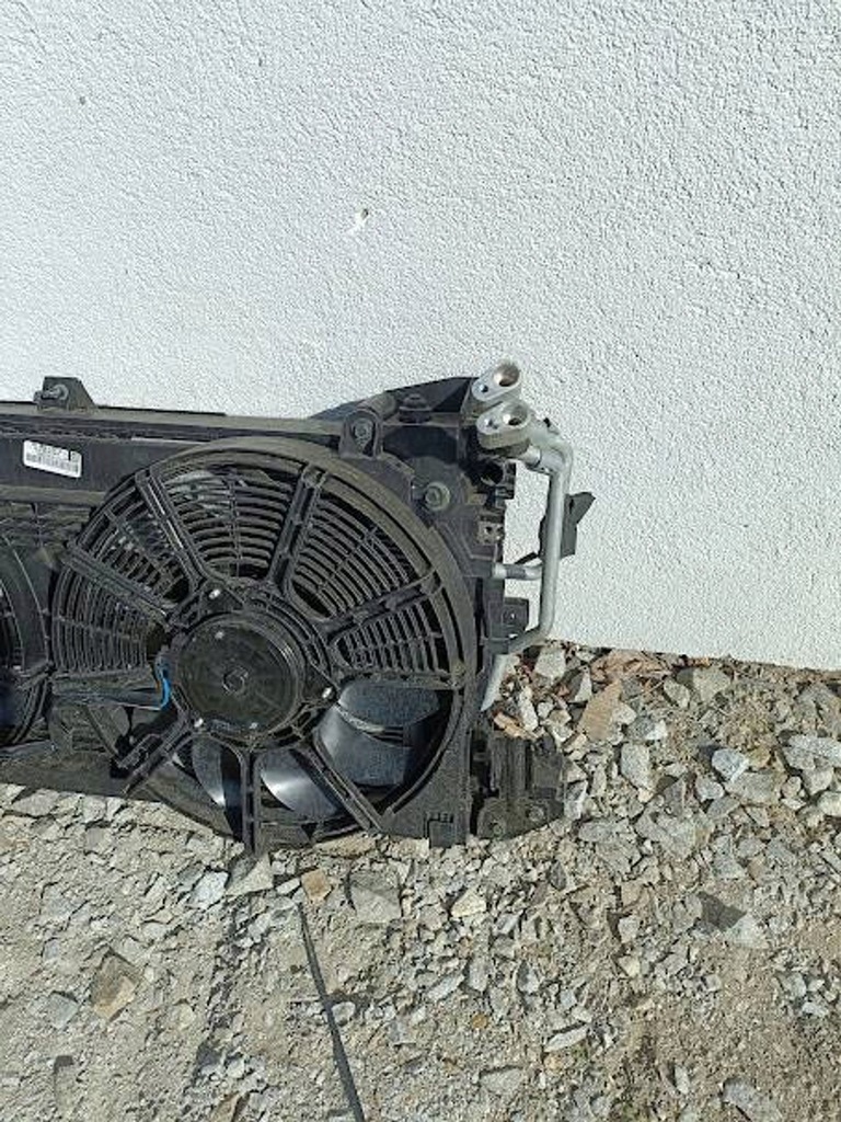 фото №5, Nissan leaf ii ze1 2017- радіатор woda кондиціонер вентилятор комплект демонтаж